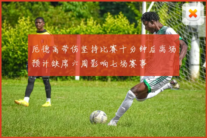 厄德高带伤坚持比赛十分钟后离场预计缺席六周影响七场赛事